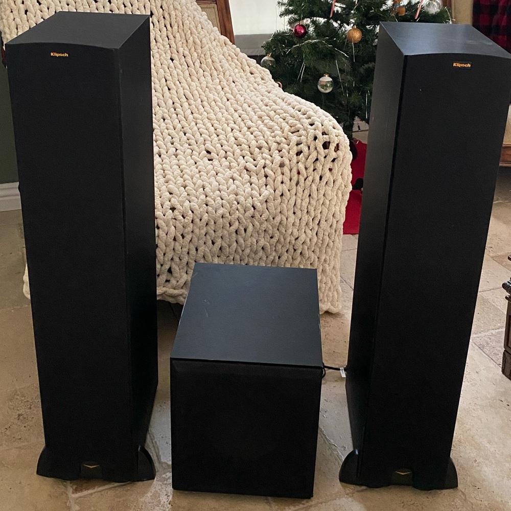 Klipsch Black Audio Speaker